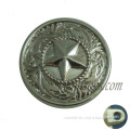 silver star type uniform coat metal cloth sewing buttons